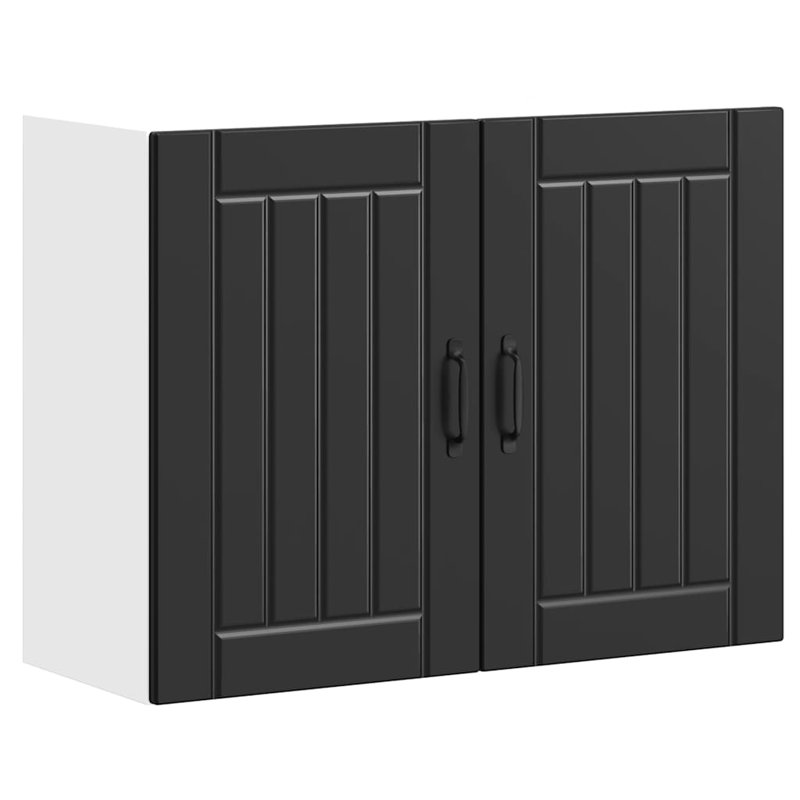 Standard Wall Cabinet, 60cm H x 80cm W x 31cm D, black