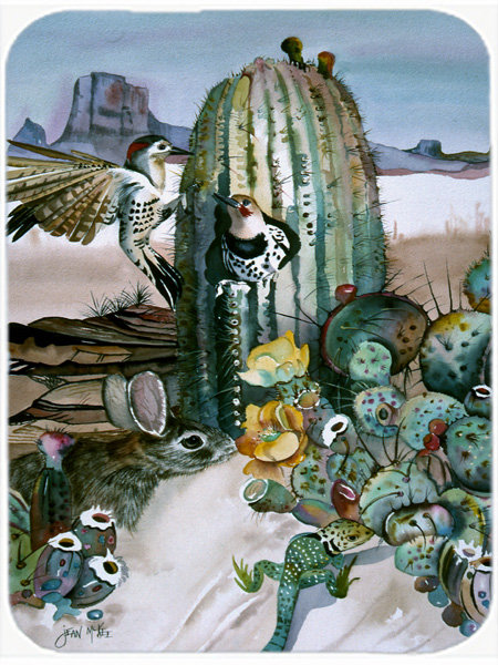 Planche à découper en verre fleurs de caroline à trésors