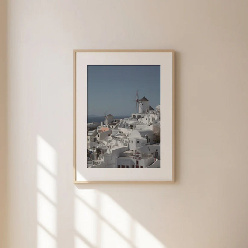 Greece Travel Print 1, 30cm H x 21cm W