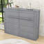 Armoire murale Murphy avec lattes et pieds-126016953-126016954