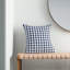 Merrida Indigo/White Throw Pillow