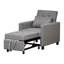 Fauteuil à oreilles confortable avec coussins capitonnés et accoudoirs arrondis pour un style de vie élégant