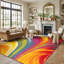 Tapis touffeté à motif abstrait Akieba-24121794