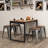 Avikrit Solid Wood 18" Short Stool-1069557429