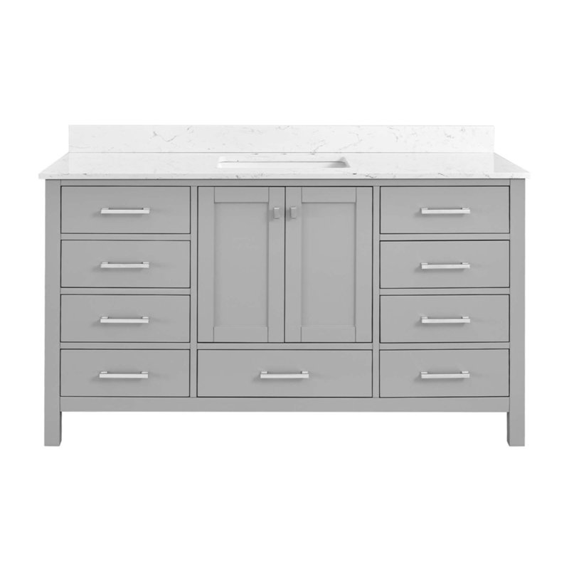 60'' Bathroom Vanity With Sink