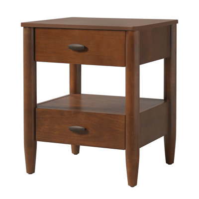 Table de chevet Bravik Mid-Century Modern