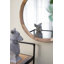 Miroir rond, miroir circulaire avec cadre en fer-132533318