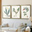Soft Tropical IV - reproduction encadrée sur mesure de qualité supérieure mate - 3 pièces-331231814-331231865