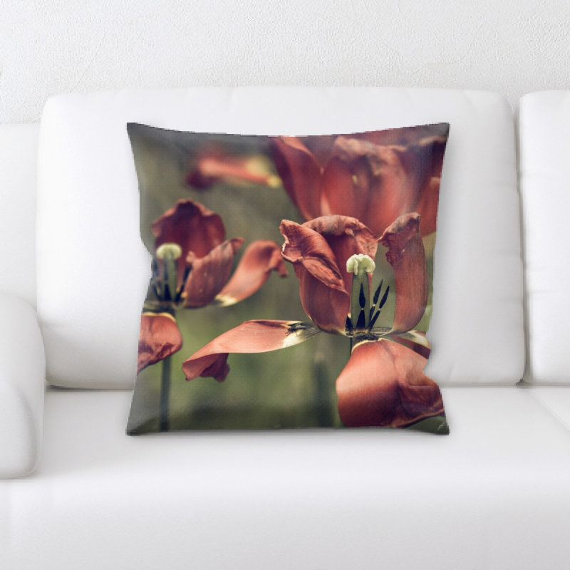 Coussin de tulipes