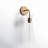 Gena Steel Armed Sconce-24447624