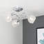 Donelson Glass Semi Flush Mount-41239794