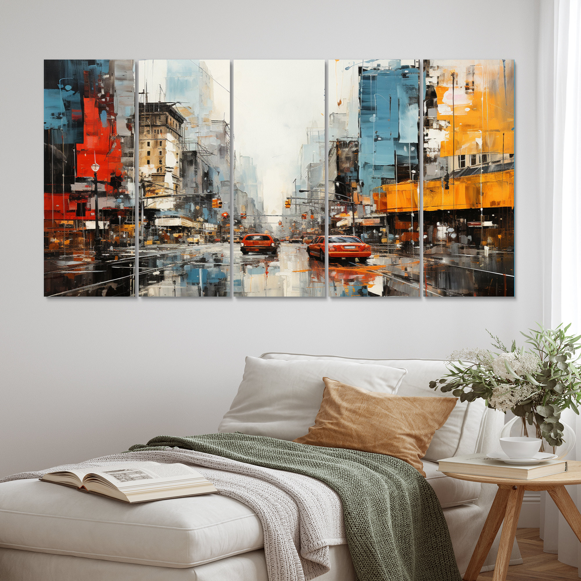 Winston Porter Urban Eclecticism - Abstract Collages Wall Art Living ...