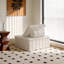 1 Seater Linen Blend Sofa-1993419653
