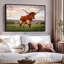 «Brown Texas Longhorn Wall Art»-1353334530