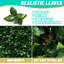 Clôture en vinyle pour jardin artificiel extensible 2 pièces