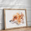 Profile of a Red Fox - Framed Print-56892271-56892267