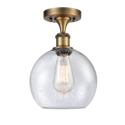 Cindi Glass Semi Flush Mount