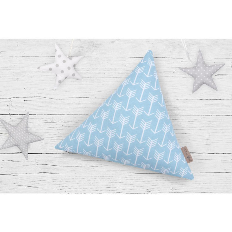 Weiße Pfeile Geometric Novelty Throw Cushion
