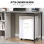 Mobile Storage Cabinet Office Cabinet Organizer With Drawer Wood File Cabinet Under Desk Storage
