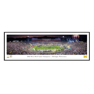" 2024 Rose Bowl Champions - Michigan Wolverines " by James Blakeway