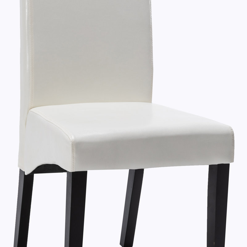 Chaise parsons Barwicks en blanc, Coquille d'œuf