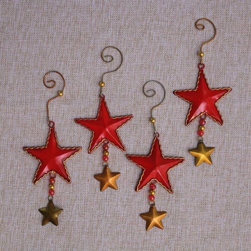 Passionate Stars Steel Ornaments
