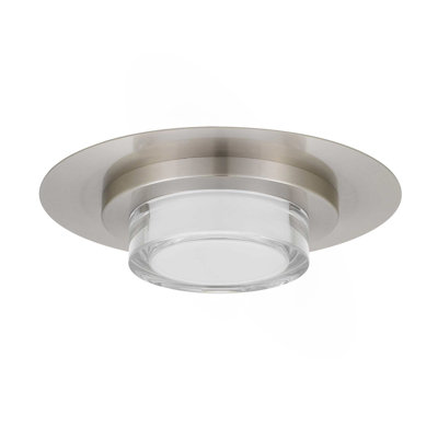 12 Inch Square Black Integrated LED Flush Mount