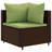 Latitude Run® 7 Piece Patio Lounge Set With Cushions Gray Poly Rattan-734396251-734396249-734396227
