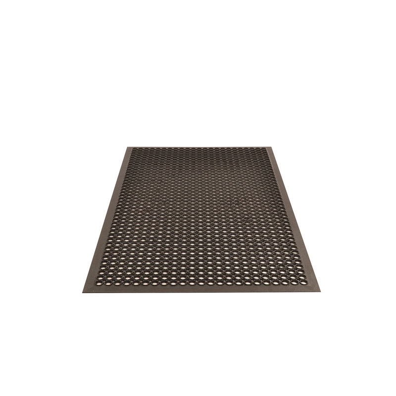 Tapis utilitaire Sanitop, Noir, Tapis de couloir : 3 pi x 10 pi