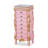 Pink Rectangular Solid + Manufactured Wood Jewelry Armoires