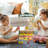 Preschool Pretend Farmer's Market Stand with Kitchen Accessories