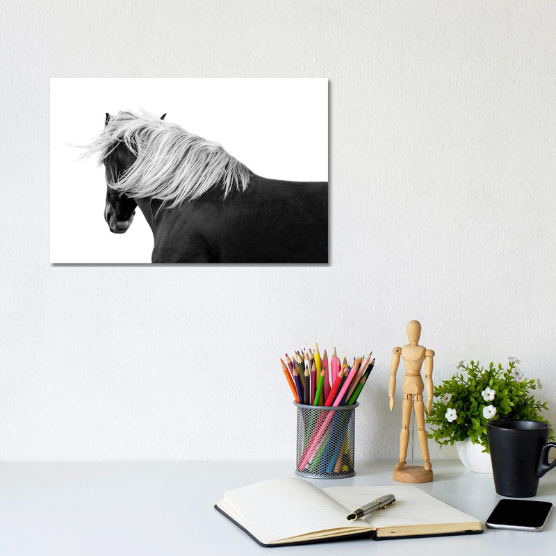 Flaxen Chestnut by Samantha Carter - Wrapped Canvas Print, 20.32 cm H x 30.48 cm W