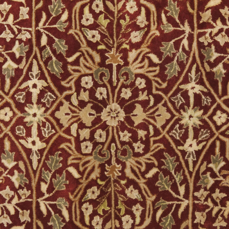 Evie New Zealand Wool Oriental Rug, Round 3'6"
