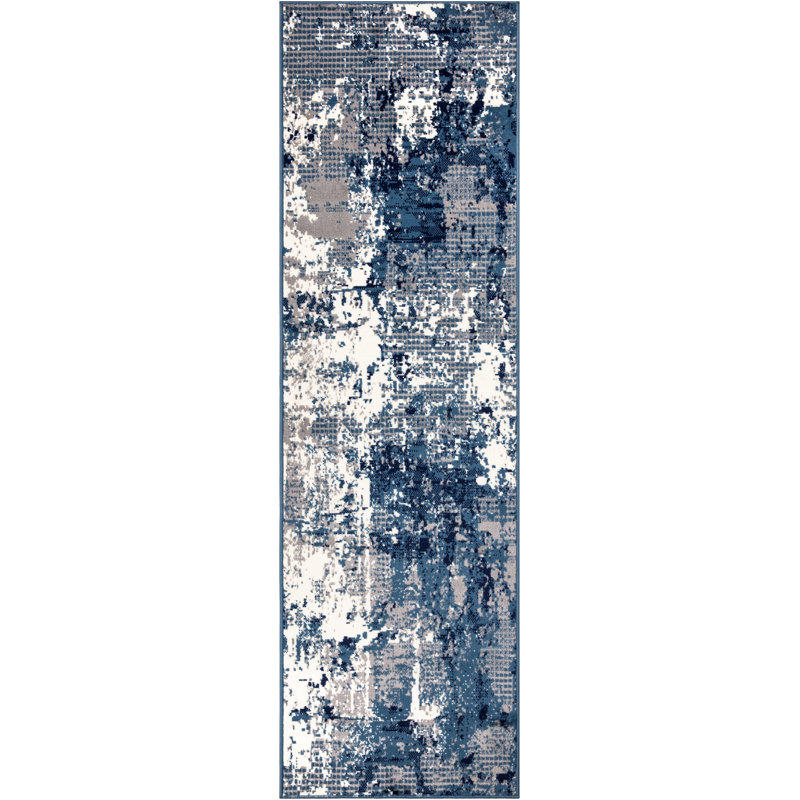 Cloree Abstract Area Rug, Runner 2'3" x 7'6"