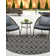 Tapis d'extérieur Charcoal_Unique Loom