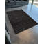 Tapis décoratif moderne à motif floral noir-1129796156