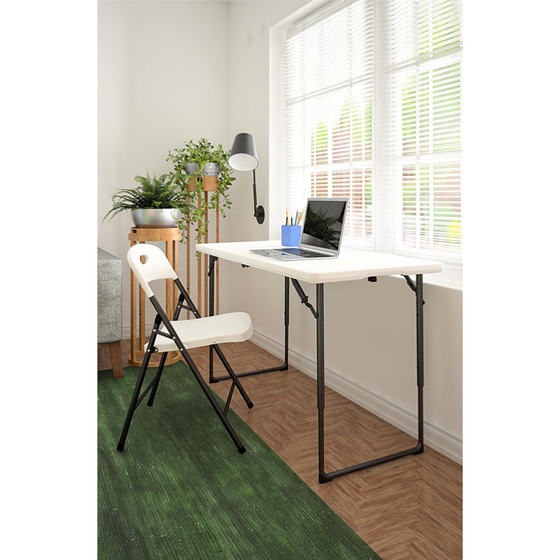 Manahal 2 Person Height Adjustable 24.8'' L Training Table