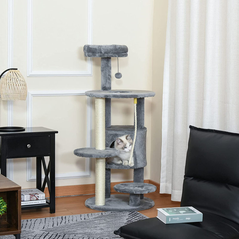 284.48cm H Cat Tree