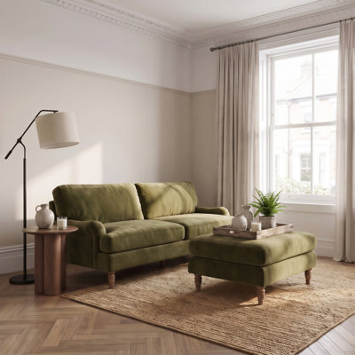 Emrie 2 Seater Chenille Sofa
