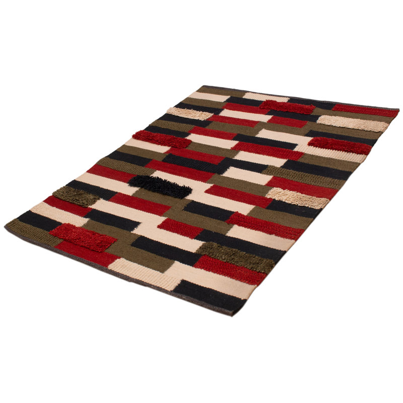 Stephaie Wool Geometric Indoor Rug