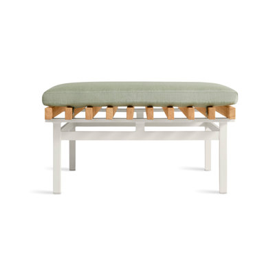 Perch Outdoor Teak Ottoman