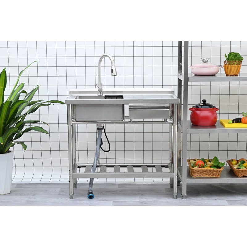 Stainless Steel Utility Sink