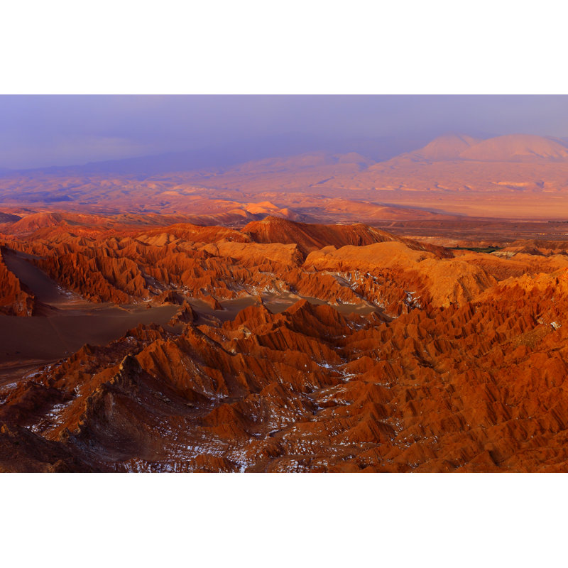Atacama Desert Moon Valley - Wrapped Canvas Print, 51cm H x 76cm W