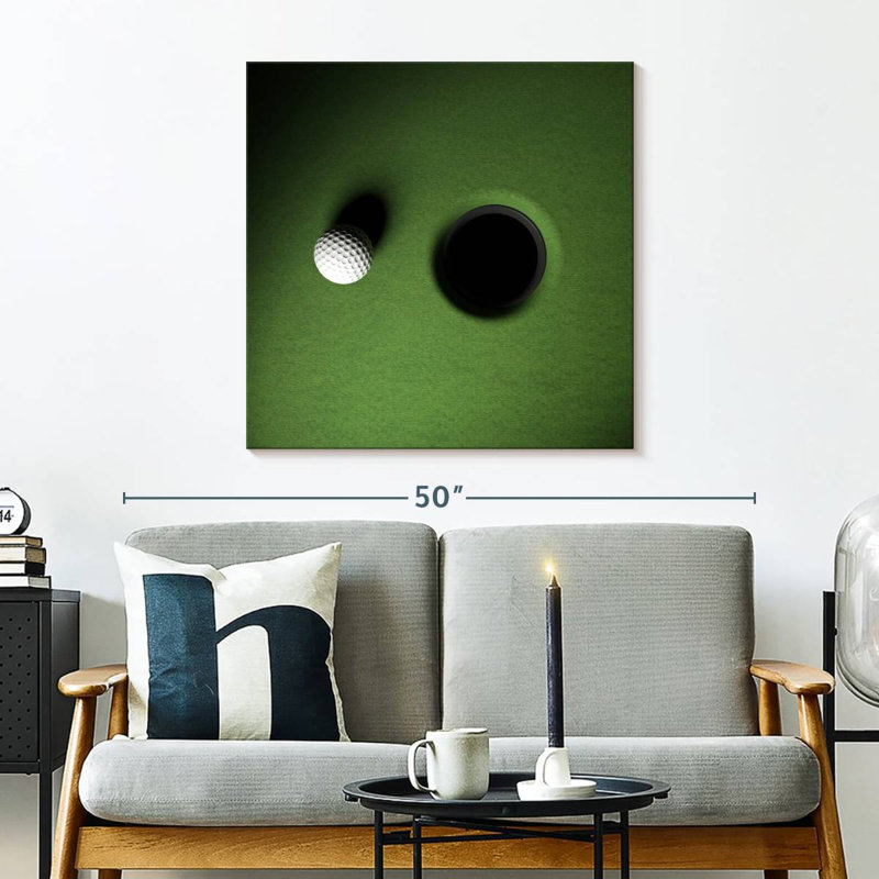 Sireci Golf Ball By The Hole, 30" H x 30" W