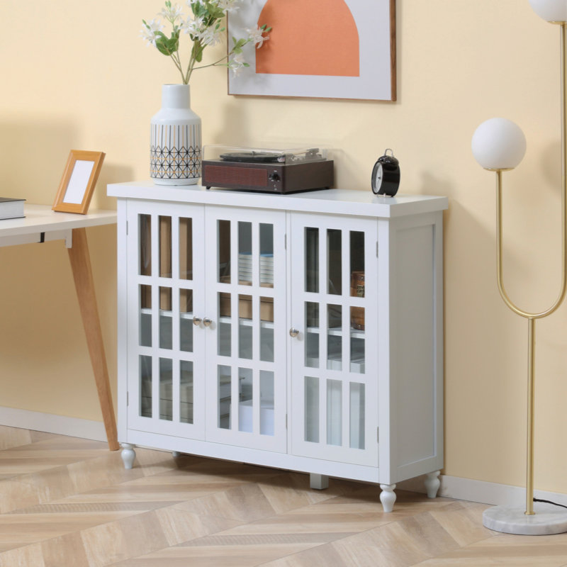 Blahoslav 40.34'' Sideboard, White