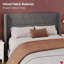 Lit plateforme tapissier en velours-349236843-349236820