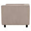 Upholstered Corduroy Club Chair-1420975109