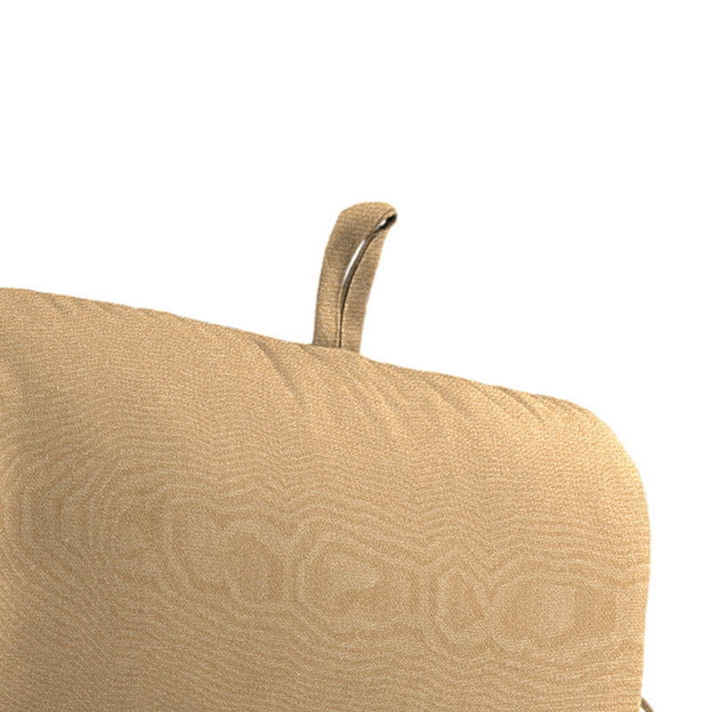 22" x 45" Outdoor Chair Cushion with Ties and Loop (Set of 2)