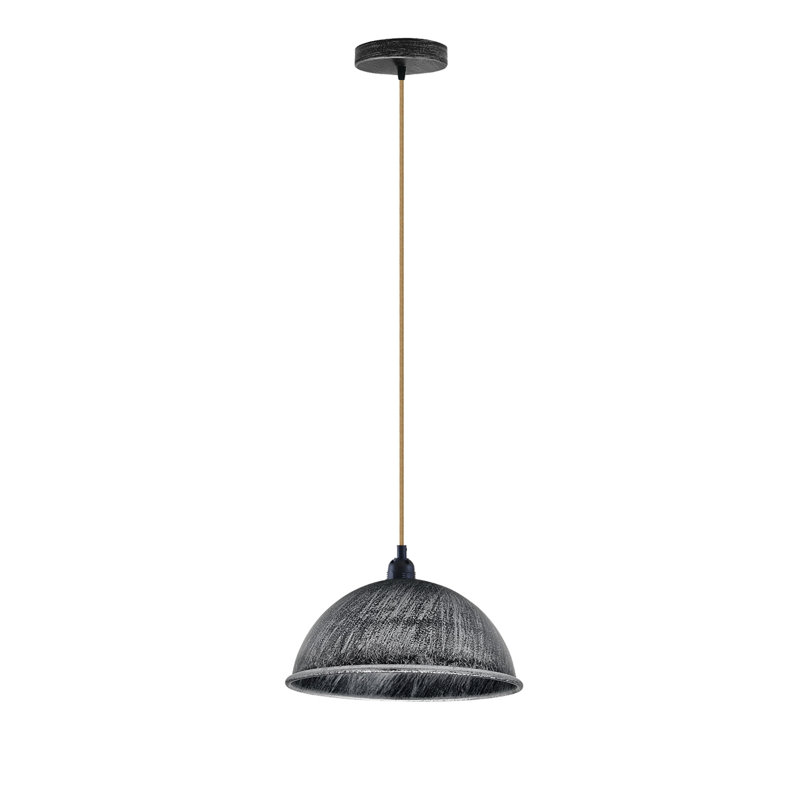 Brittaney 1 - Light Single Pendant, No, Brushed Silver