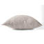 Coussin décoratif taupe Criss-107808047